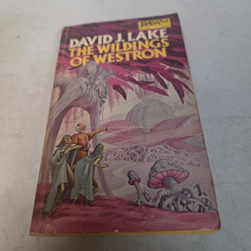 The Wildings of Westron David J Lake 1977 DAW 1st Printing Paperback Sci-Fi